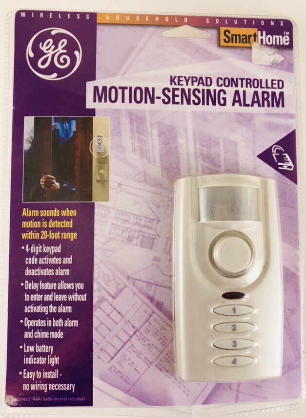 New & Sealed - GE Keypad Controlled Wireless Motion-Sensing Alarm Smart Home