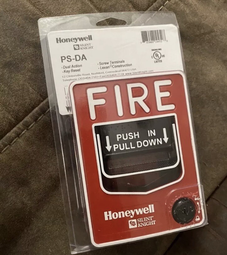 Honeywell PS-DA / Dual Action Alarm w/ Key Reset / NEW!!!🇺🇸
