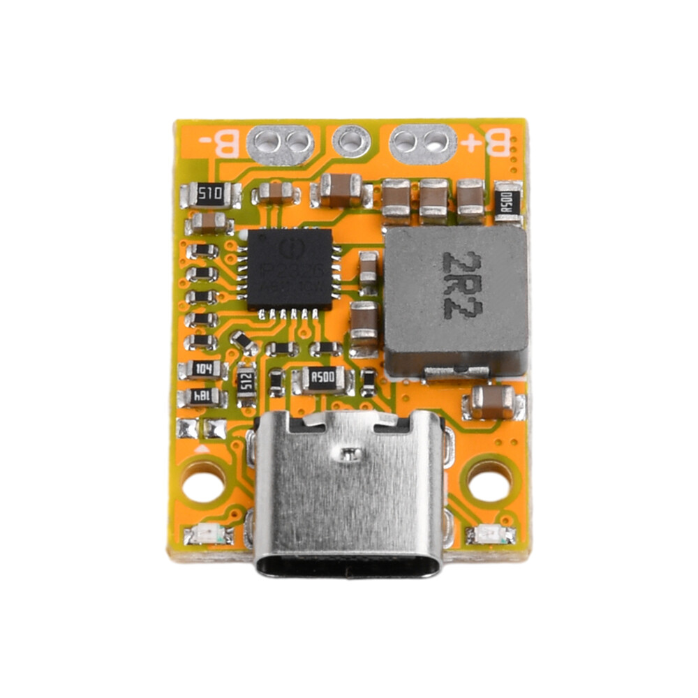 2S 3S Li-ion Battery Charging Module Type-C QC Fast Charging w/ Indicator Light