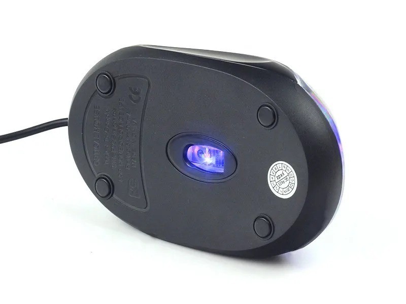Mini USB Wired Optical Mouse 1000 DPI LED Gaming for PC Laptop Notebook Computer