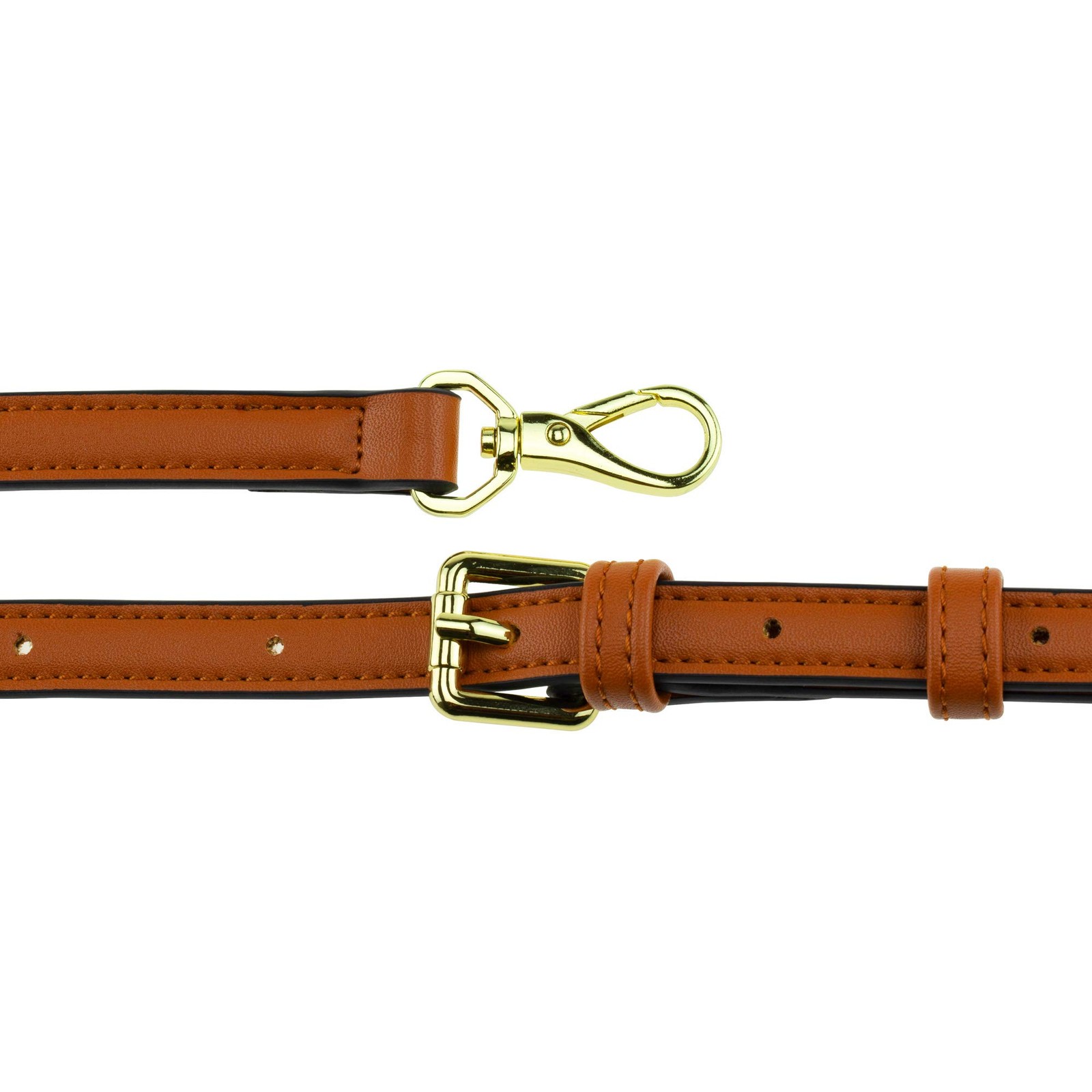 Allzedream Leather Purse Strap Replacement Crossbody Handbag Medium, Brown