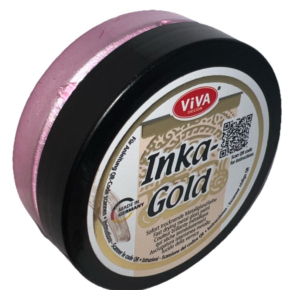 Viva Decor Inka Gold Fast Drying Metal Gloss Paint ROSE QUARTZ (Sealed/See Pics)