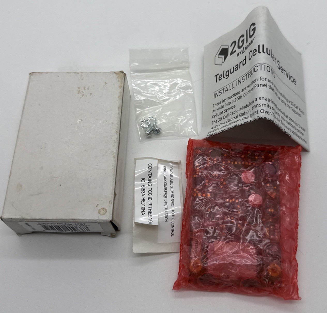 2GIG-GC3GA-T Panel Cellular Alarm LTE Communicator AT&T - NOB-SHIPS FREE