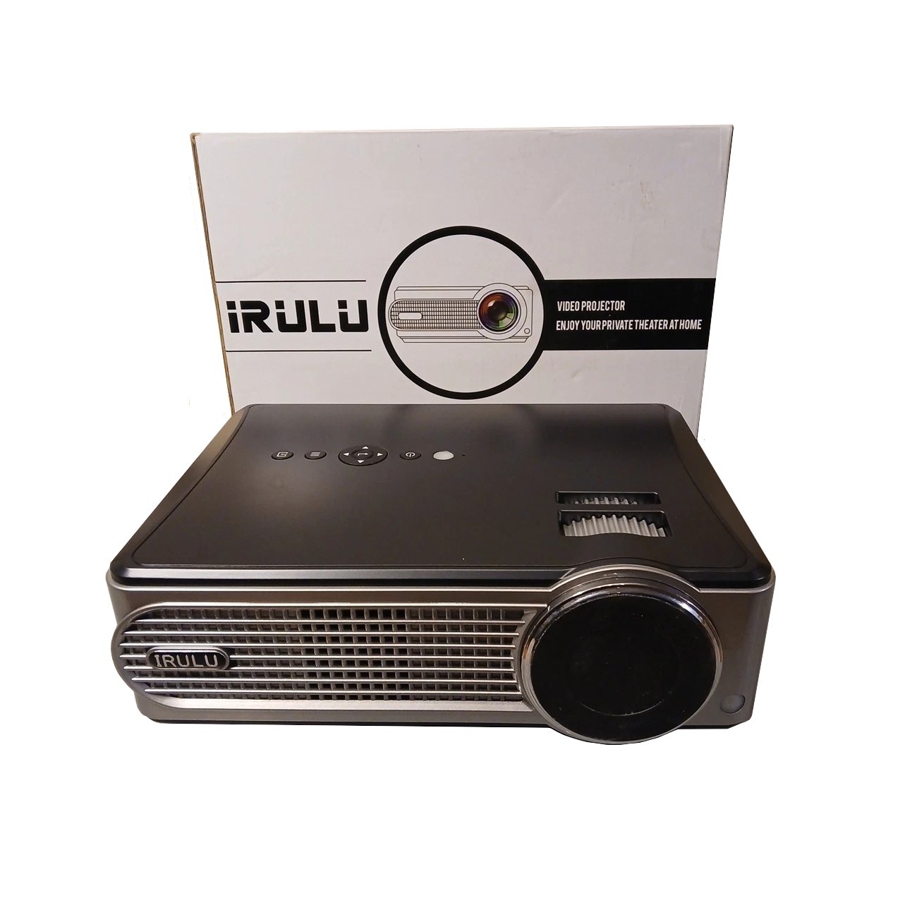 iRulu P4 1080p Video Projector Bundle | New w/ Cables & Instructions