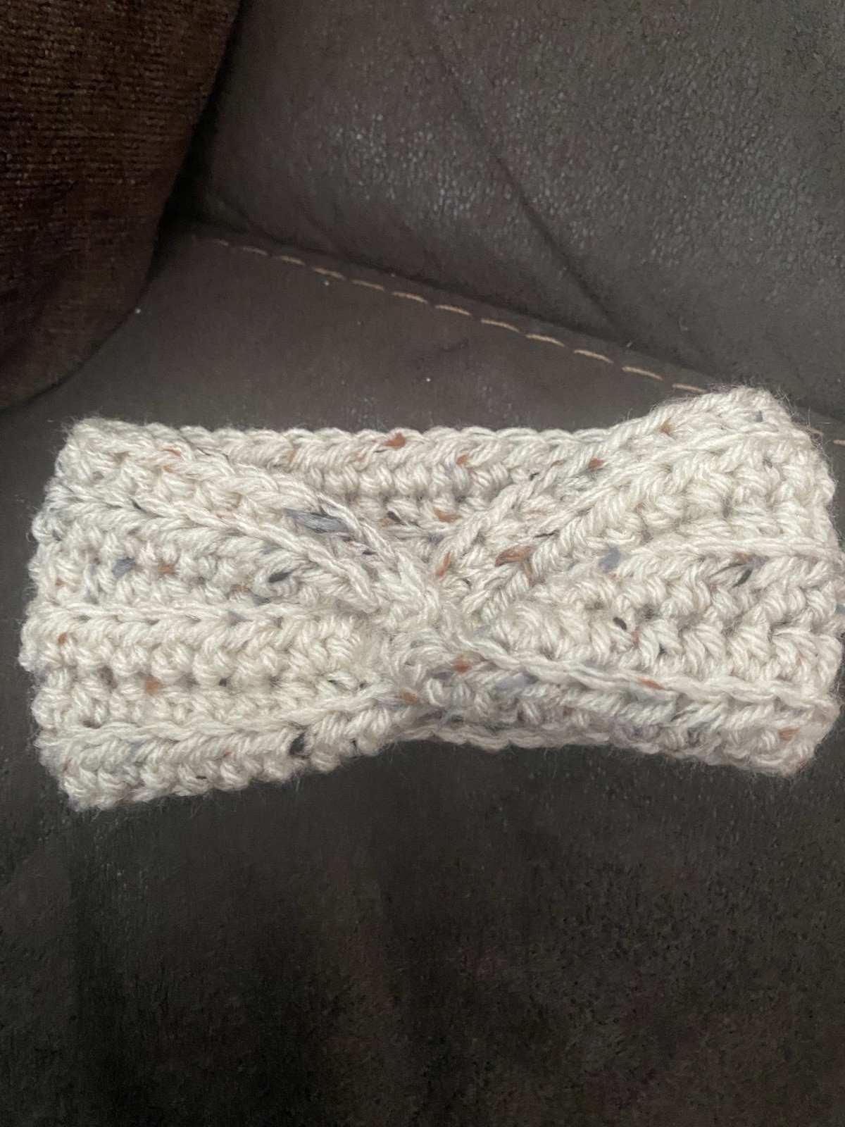 Crochet Baby Twisted Ear Warmer