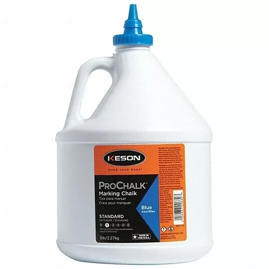 Keson ProChalk Marking Chalk Blue 5lbs