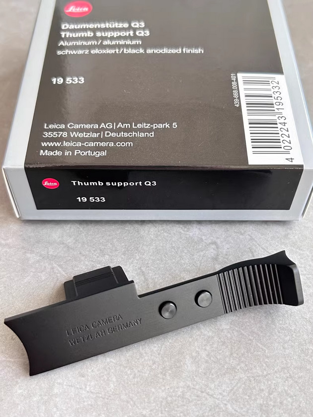 High Quality Aluminum Thumb Support Thumb Up Grip Mount Hot Shoe for Leica Q3