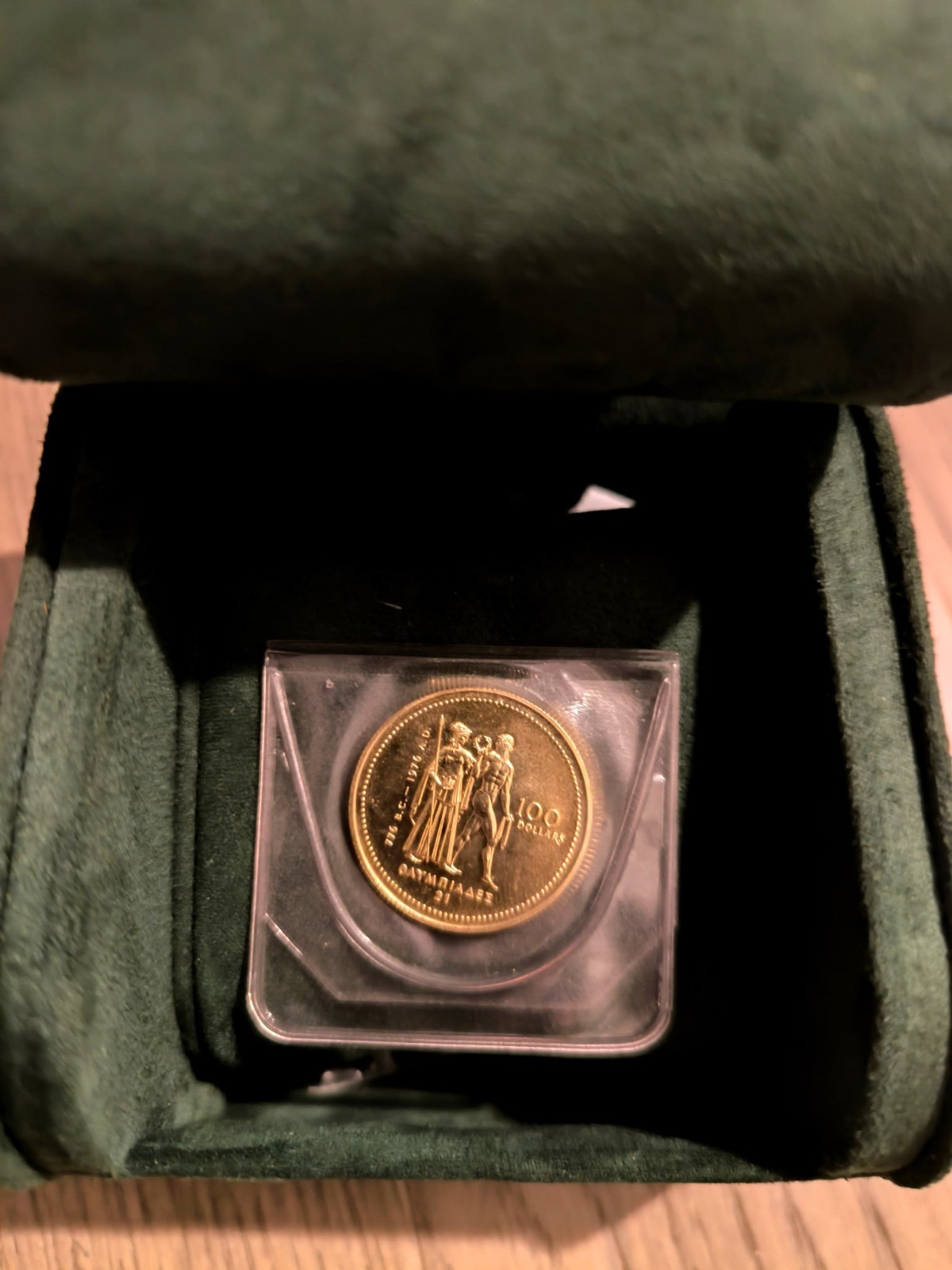 1976 montreal olympic 14k gold coin. Limited Collector/investor  item