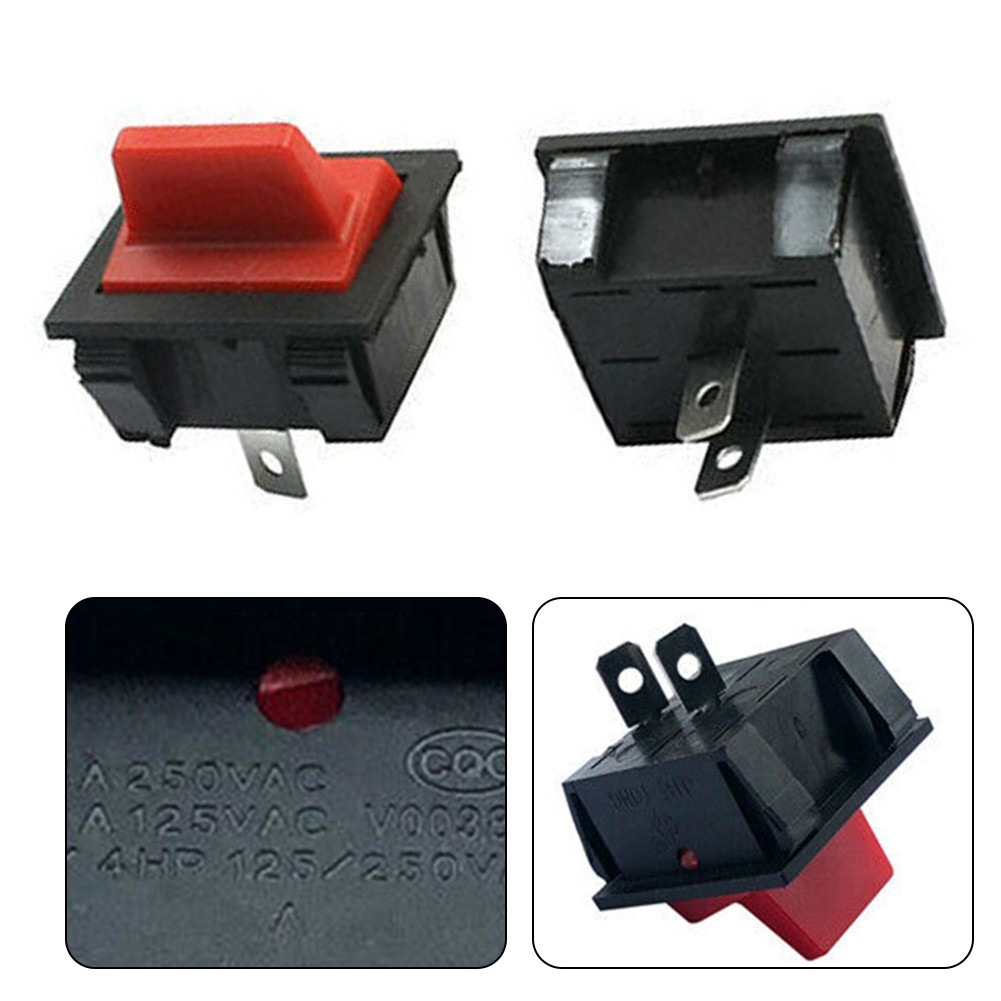 10 Pcs Generator 2-Position Rocker Switch Engine Stop Ceasefire Rocker Switch