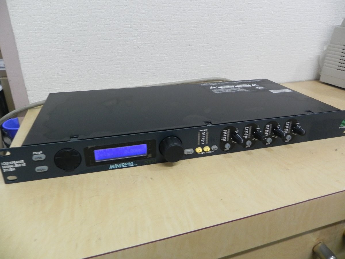 BSS Audio FDS-334T MINIDRIVE Speaker Management System Tested Working
