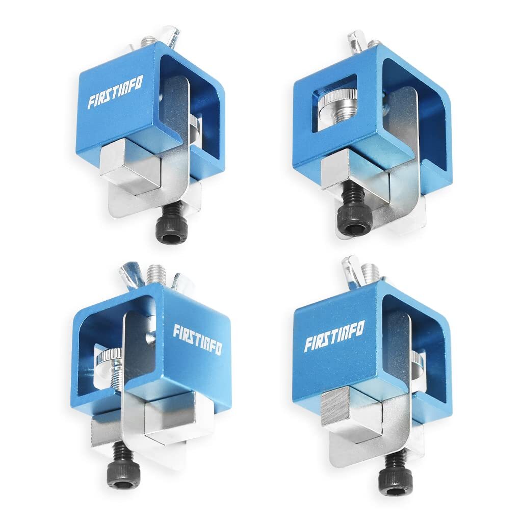 Firstinfo F3941 Patented Adjustable Buttwelding Clamps 4 Pcs Level Alignment Fun