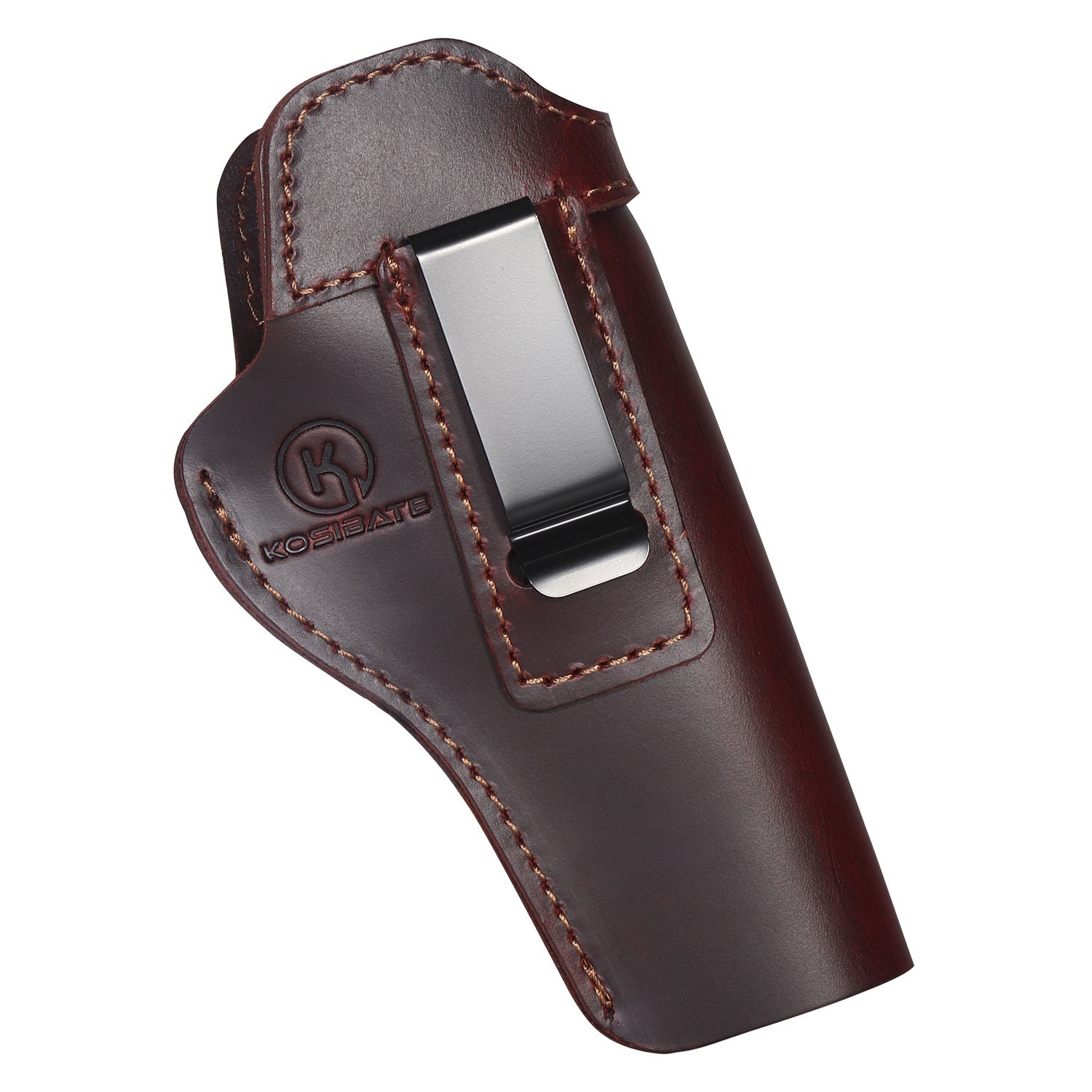 Premium Artisan Leather IWB Holster 1911 5" Open Top Concealed Carry Right Hand
