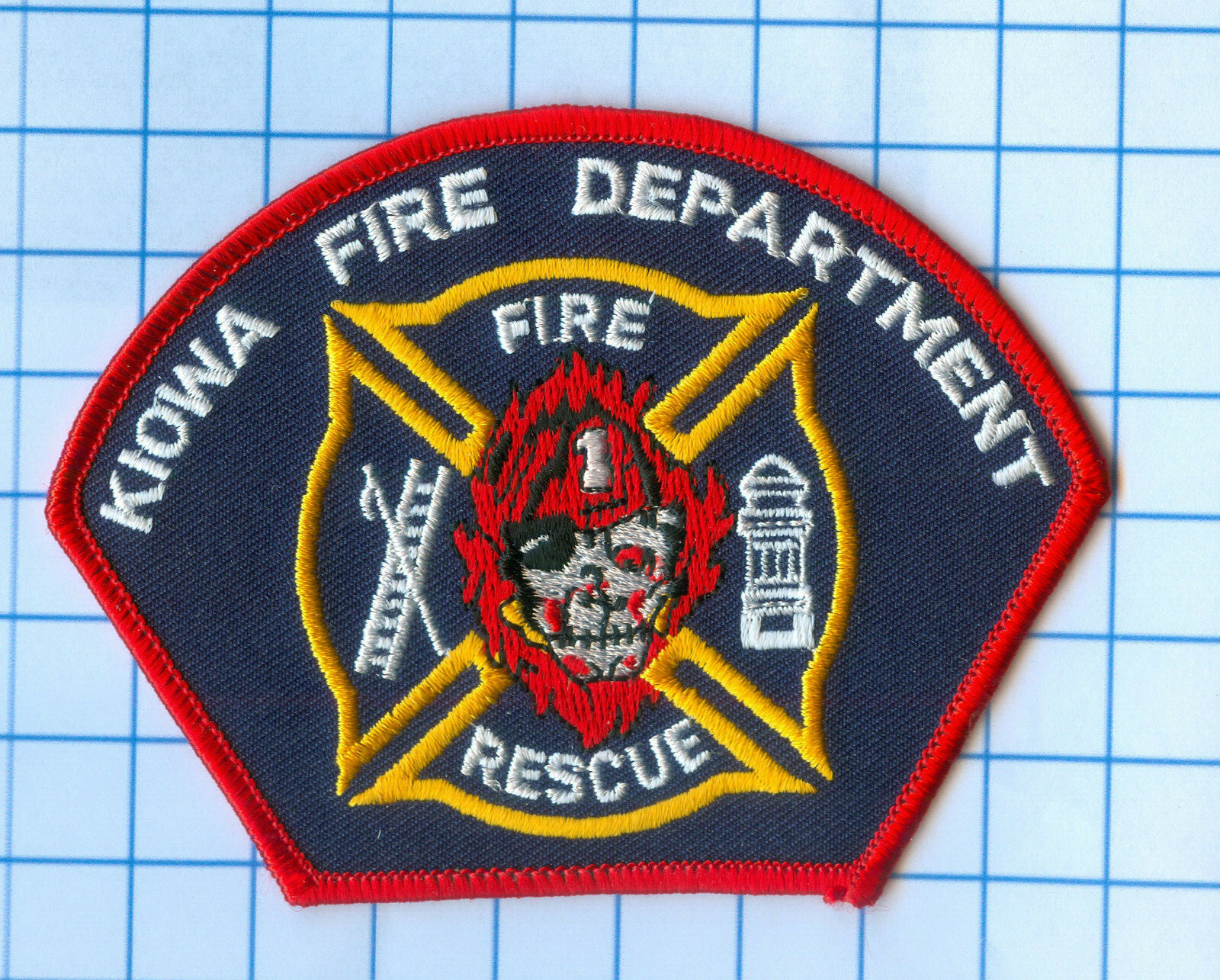 Fire Patch - Kiowa Fire Department Fire 1 Rescue