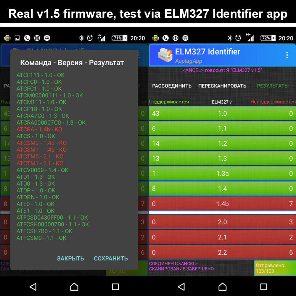 ELM327 Car Engine OBD2 Scanner Bluetooth Code Reader Diagnostic Tool for Android