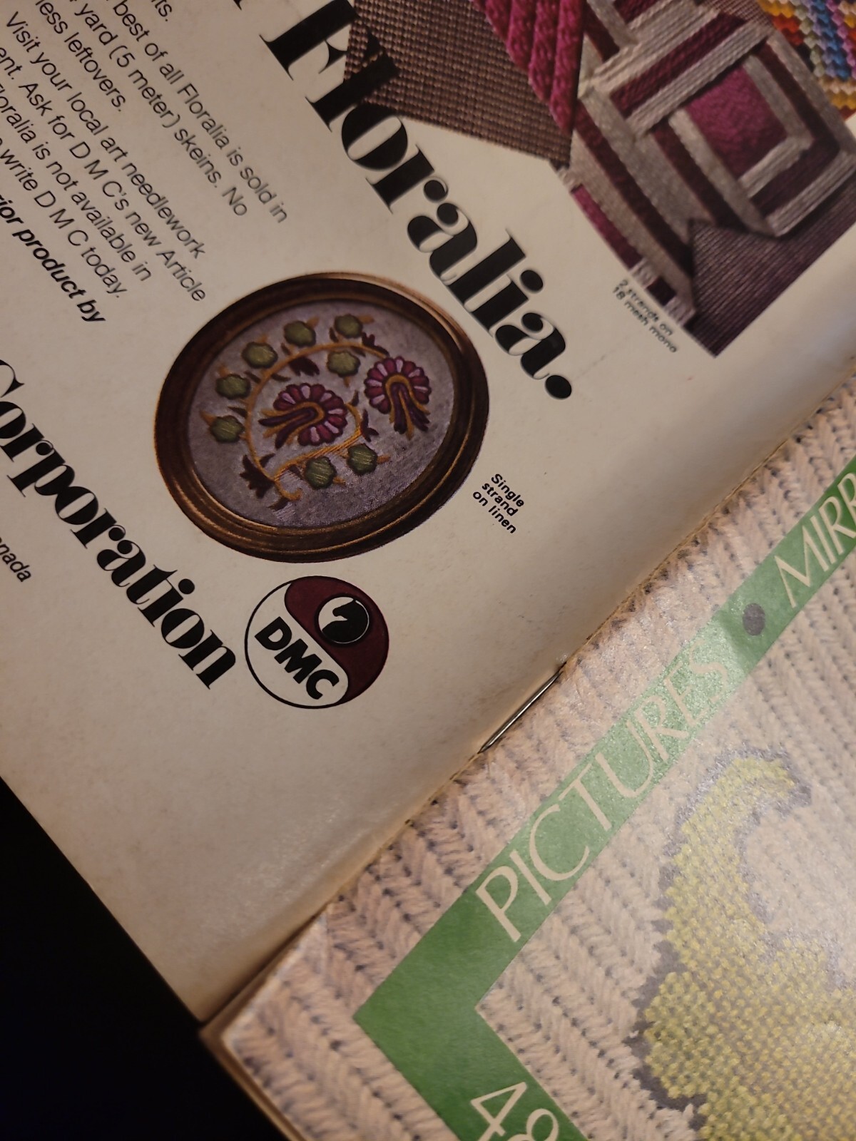 VINTAGE 1974 MCCALL'S NEEDWORK & CRAFTS NEEDLEPOINT VOLUME 3 B2