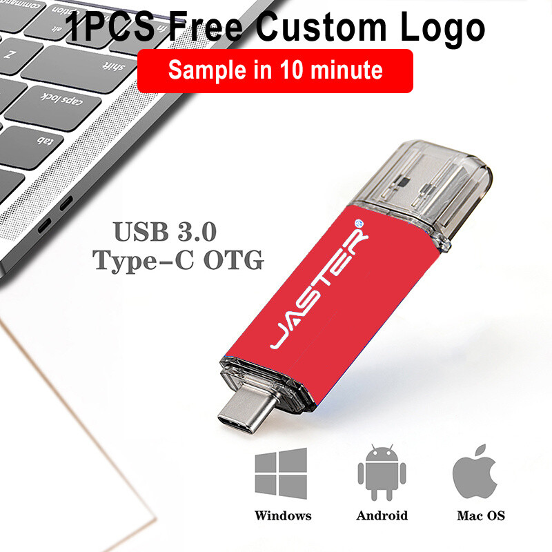 OTG Mobile phone USB-C 3.0 High speed flash drive Free logo TYPE-C memory stick