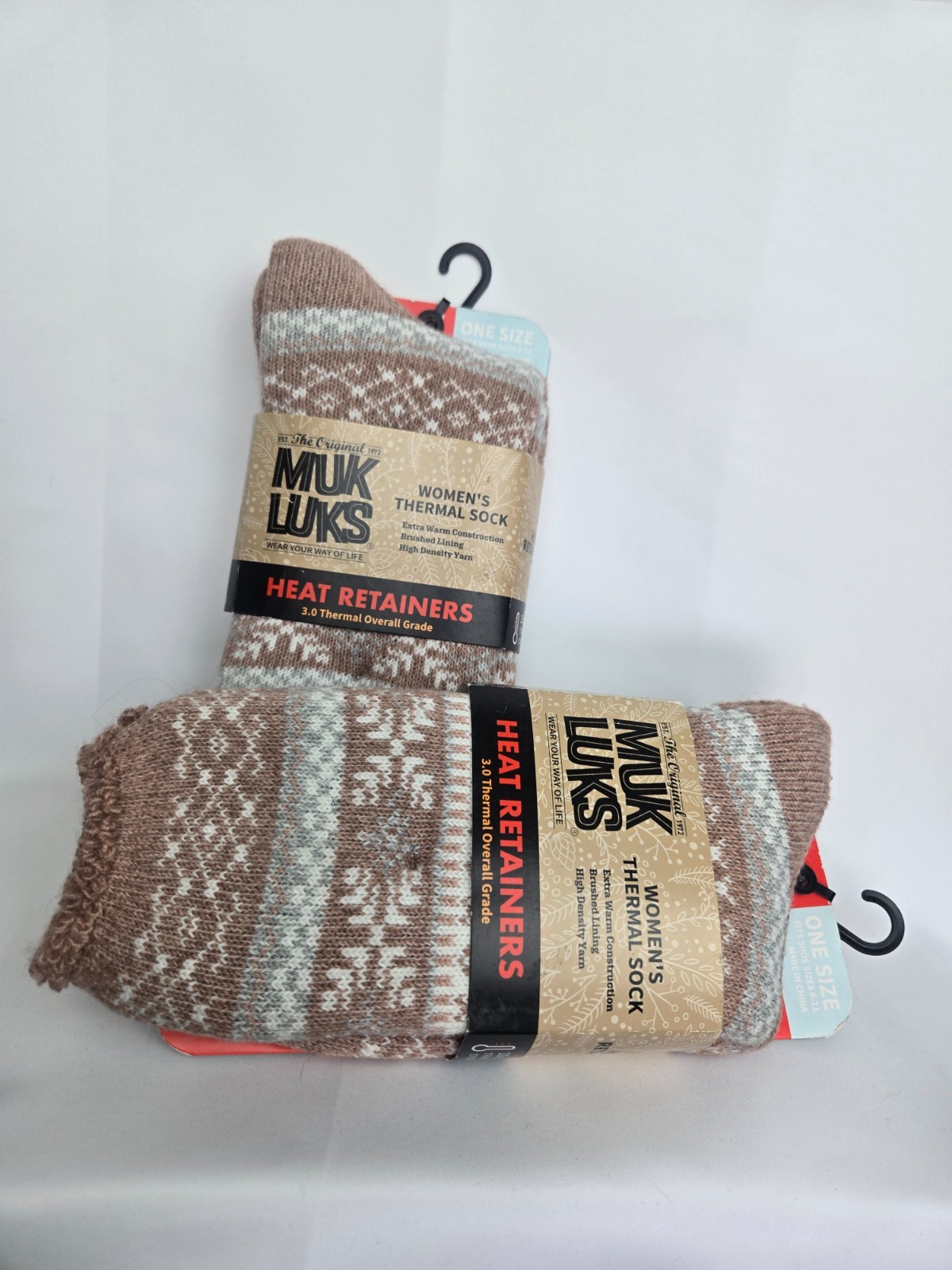 Muk Luks Socks Women's One Size Thermal