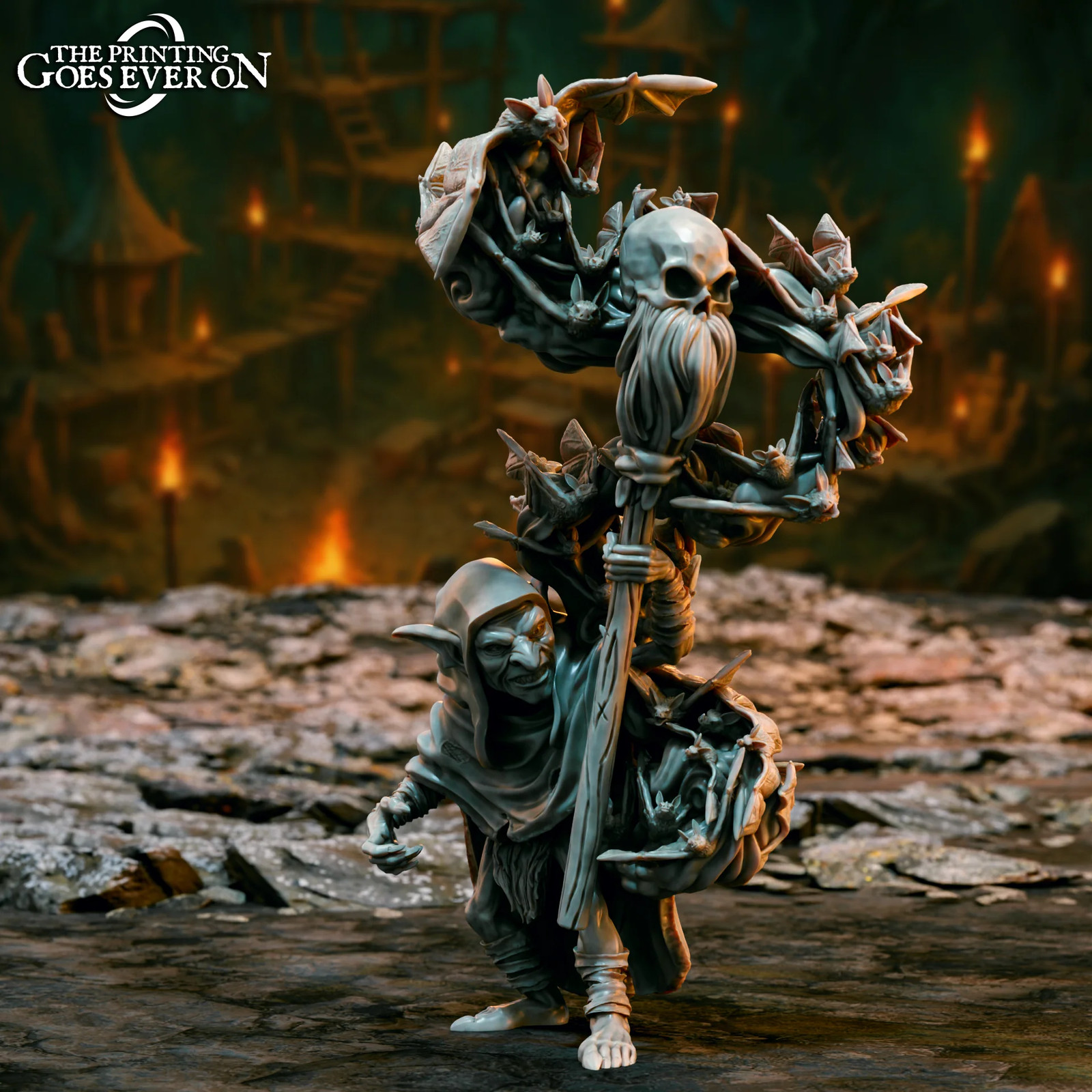 Goblin Shaman - Resin Tabletop Miniature