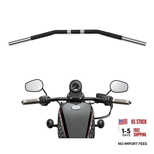 Motorcycle Handlebars - 1 inch Drag Style Steel Handlebars Drag Only Handlebars