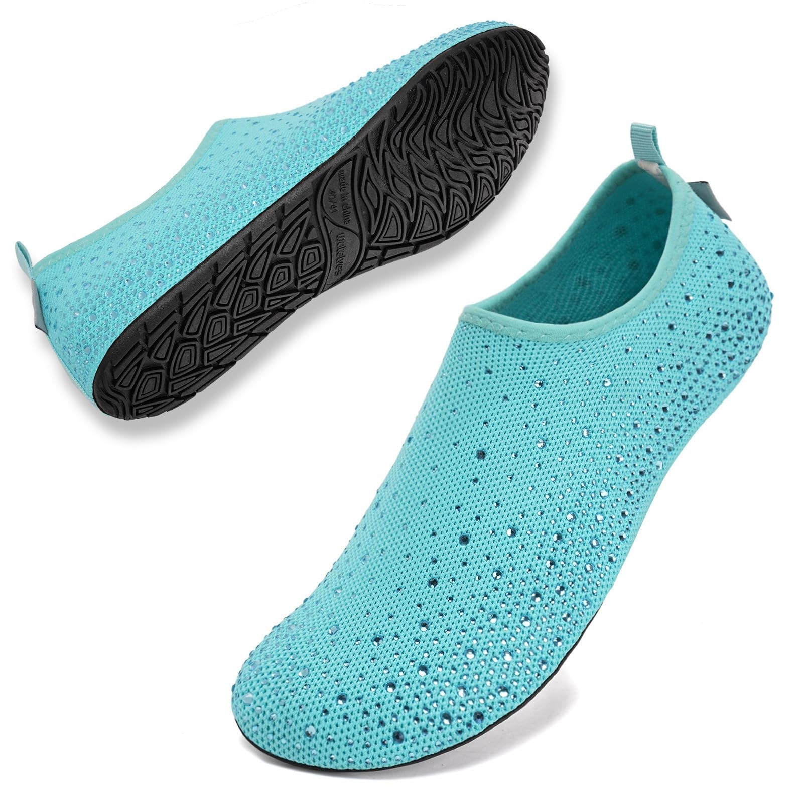 Womens Barefoot Water Shoes Travel House Slippers for Indoor and Outdoor Aqua...