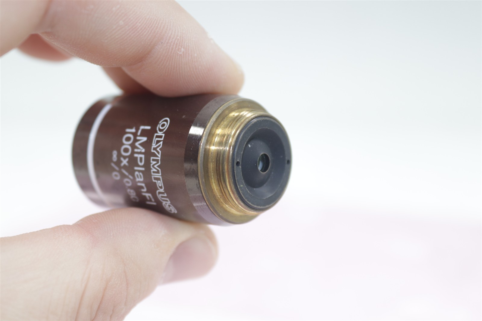 Olympus LMPlanFl 100X/0.80 Microscope Objective