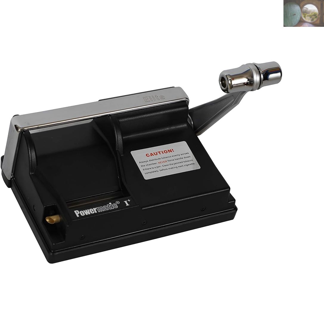 Elegant I Elite Cigarette Tamping Machine with Accessories - User-Friendly