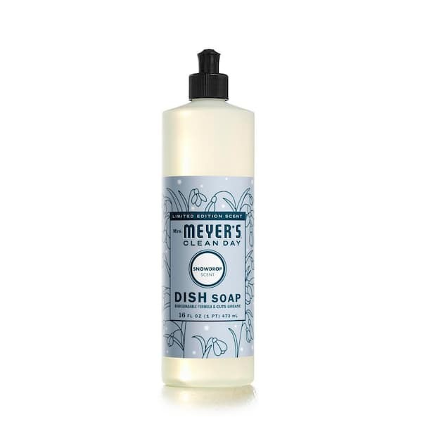 Mrs. Meyer's Clean Day 16 oz. Snow Drop Dish Soap