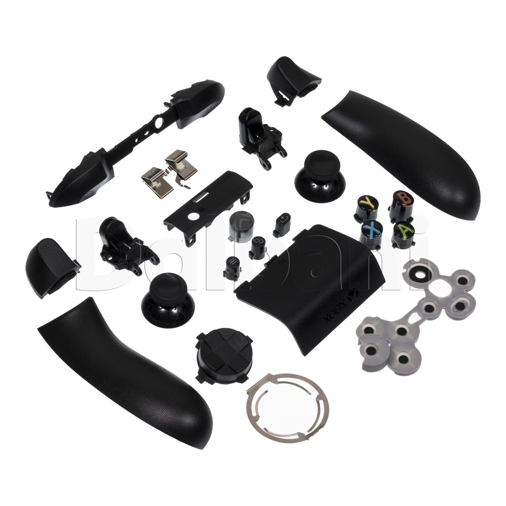 Full Set Housing Shell Buttons Replacement for Xbox Series X /S Controller Black