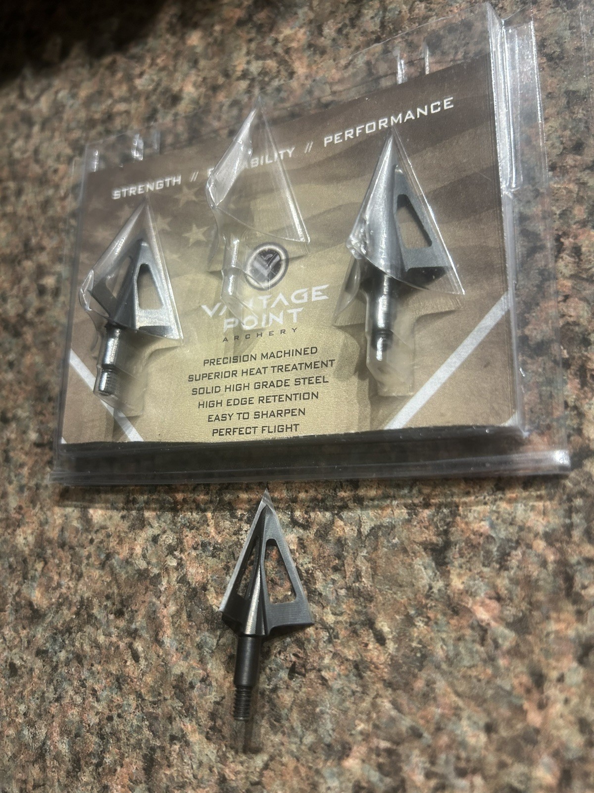 VPA 3 Blade 100 grn 1 1/8” Broadheads