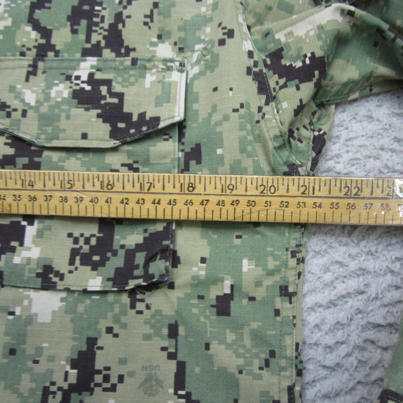 U.S Navy Blouse Small Long Working Uniform Type III NWU Seals Military Camo