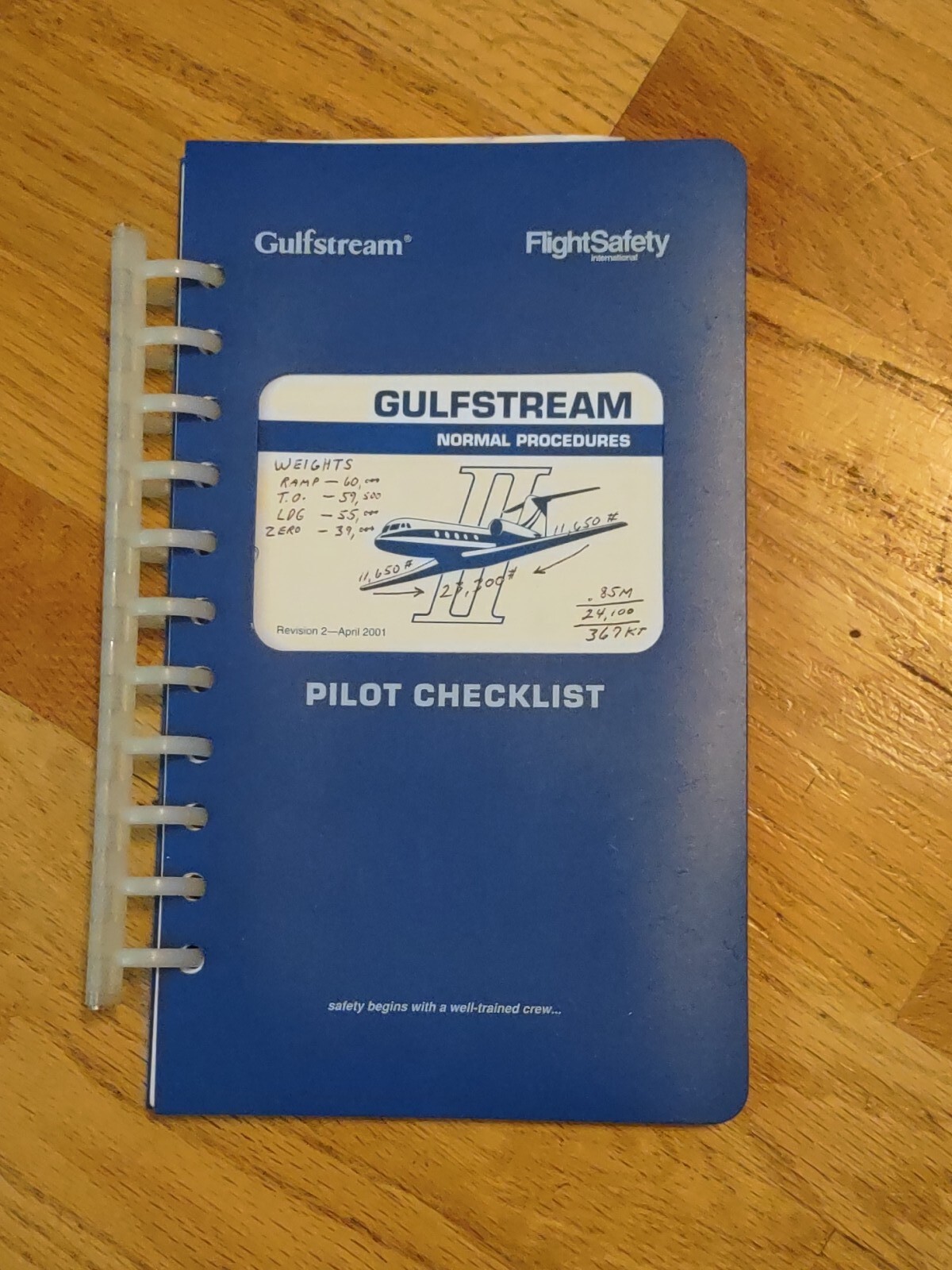 Gulfstream - Honeywell G2 Pilot Procedures Checklist FLIGHT SAFETY