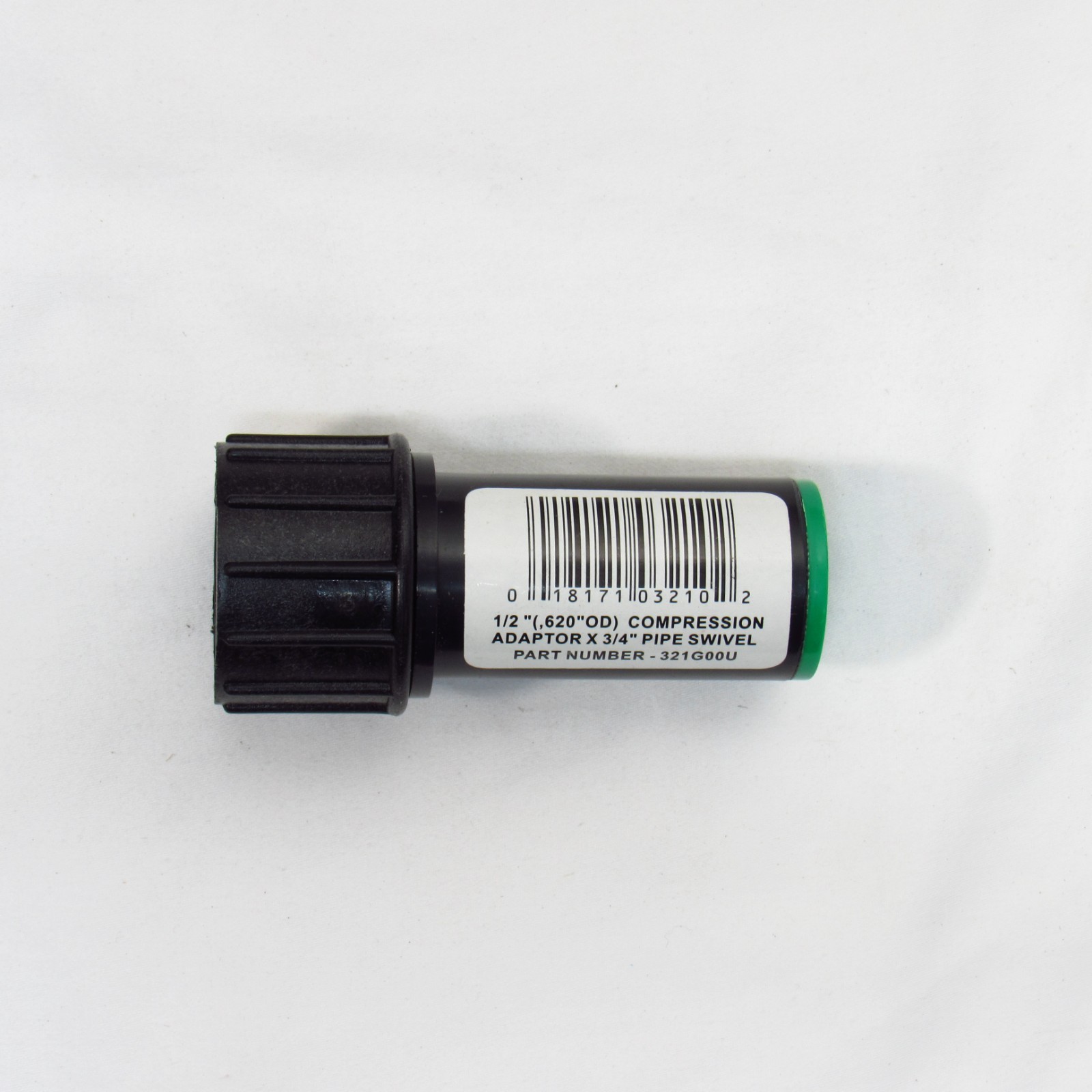 (10) Raindrip 3/4" Pipe Threaded Adapter x 1/2" Compression Adapter, 321G00U