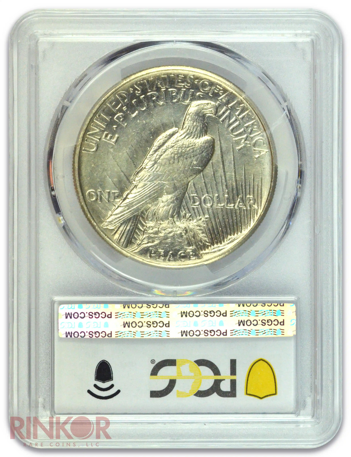 1921 $1 Peace Dollar PCGS MS 64 CAC