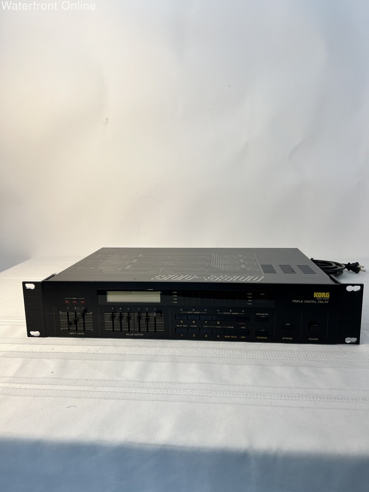 Korg SDD-3300 SDD3300 Triple Digital Delay Rack Module