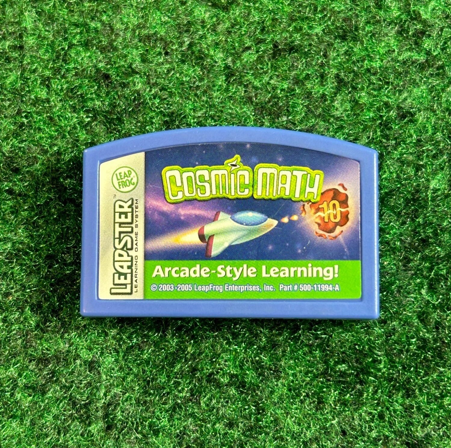 Leap Frog Leap Pad Leapster Comic Math Arcade-Style Learning CARTRIDGE ONLY