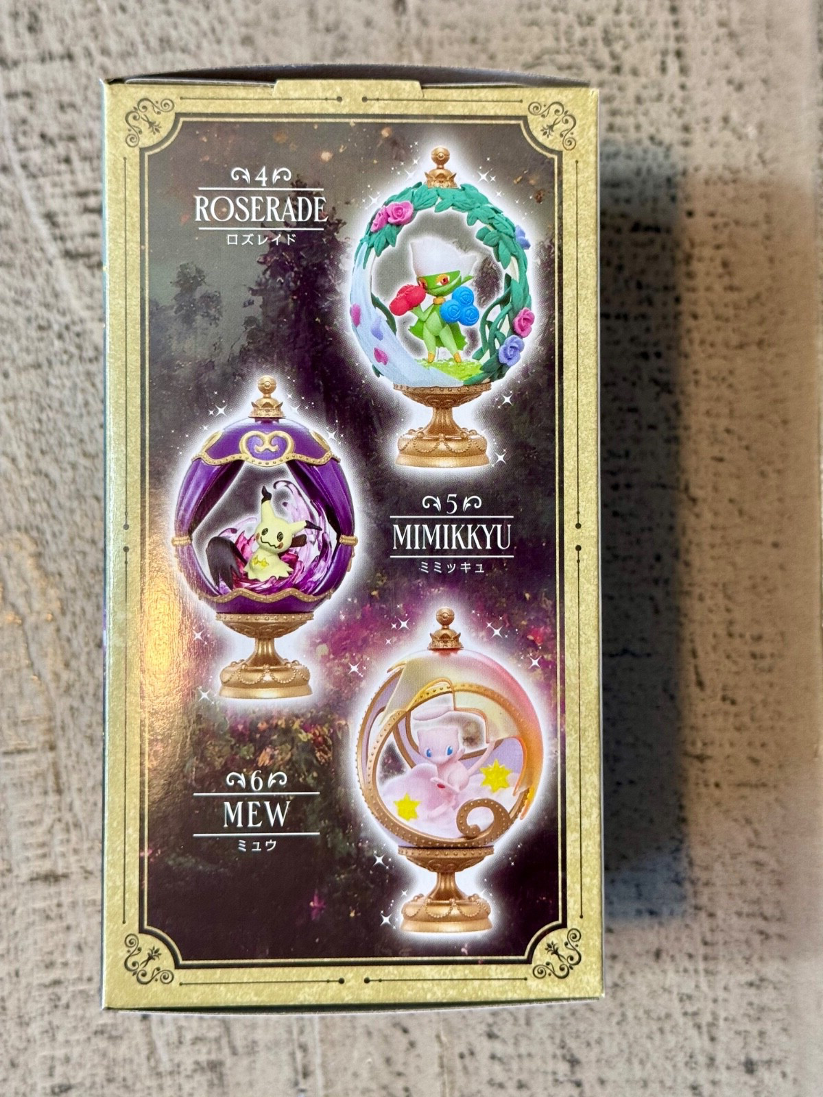 Pokemon OVALTIQUE COLLECTION Gardevoir Re-Ment Mini Statue Pikachu Mimikyu Kirli