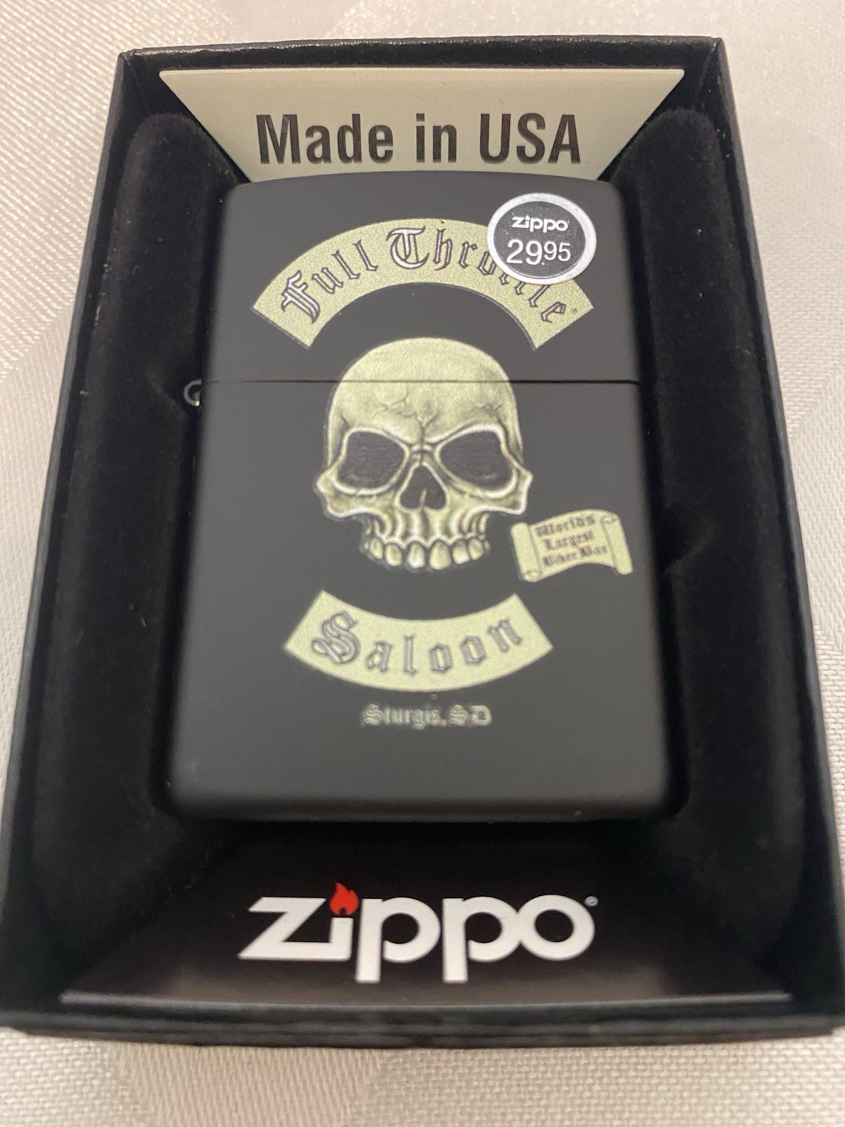 Zippo Full Throttle Saloon Lighter