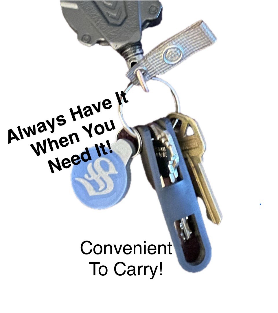 Magnetic Polarity Keychain North South Pole Identifier Tool PocketSize Work STEM