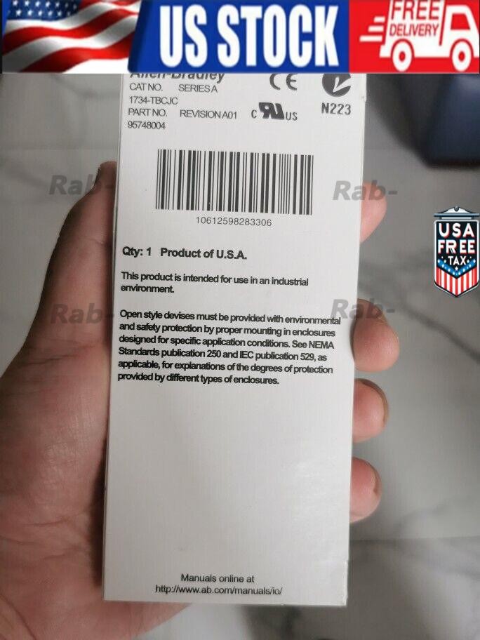 Allen-Bradley 1734-TBCJC 1734TBCJC PLC Module New Fast Shipping