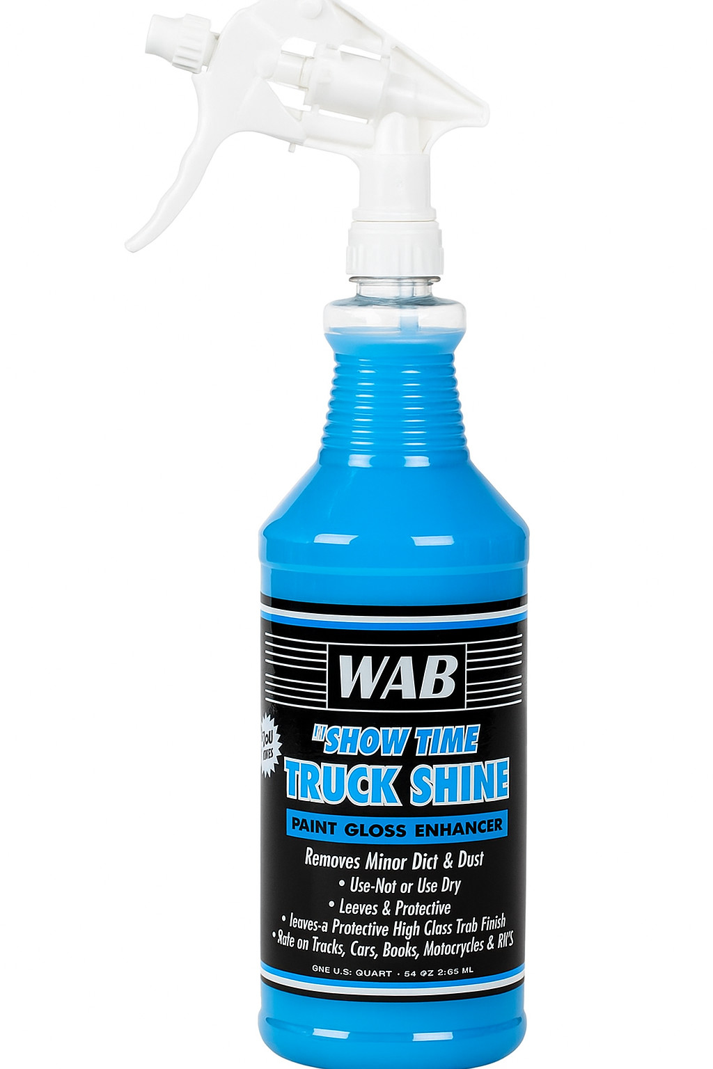 WAB 1812 Showtime Truck Shine Quick Detailer, 1 Quart, Car Detailing Supplies