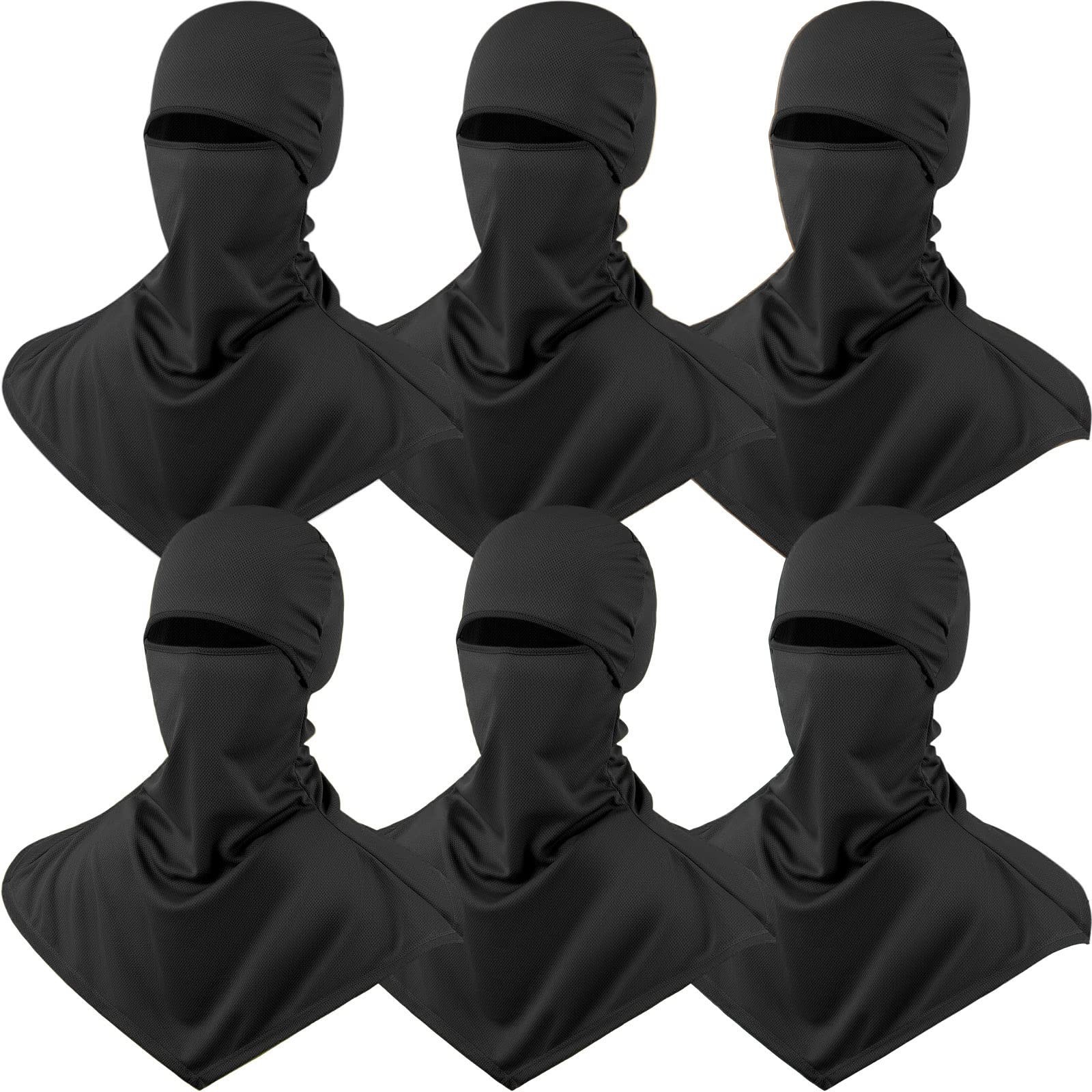 Juego De Seis Protectores De Cuello Transpirables Para Verano De Lujo