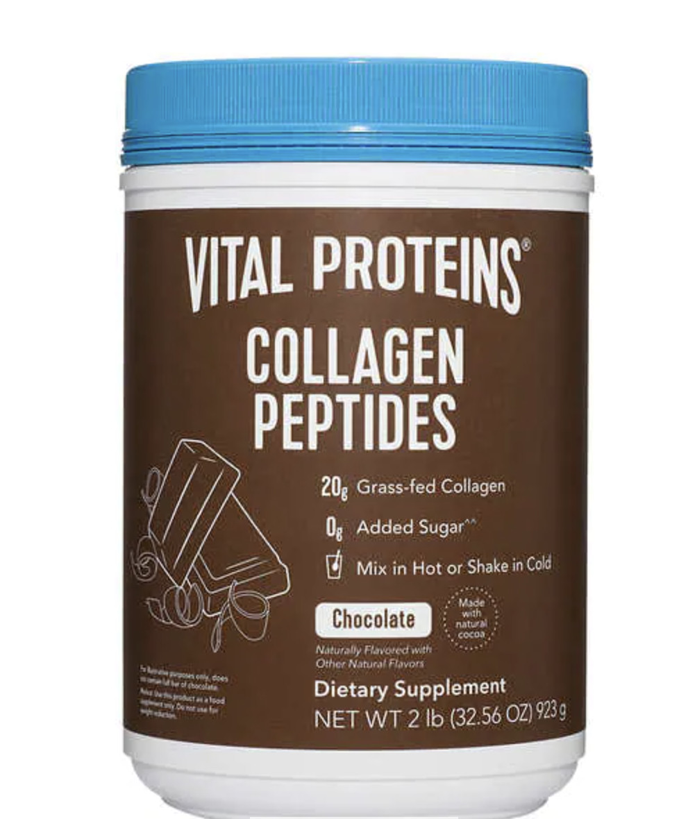 Vital Proteins Collagen Peptides Chocolate Pasture Raised Grass Fed 32.56 Oz 2lb