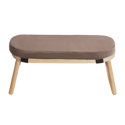 Modern Meditation Bench Foldable & Ergonomic Meditation Stool W/ Cushion
