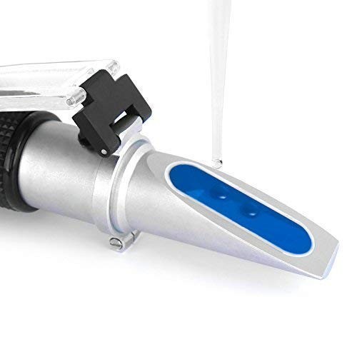 Multi-Fluid Refractometer for Antifreeze & Battery Testing – Compact and Durable