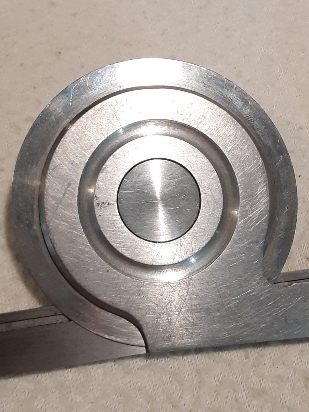 Vintage Starrett Bevel Protractor #359 Pat 1921