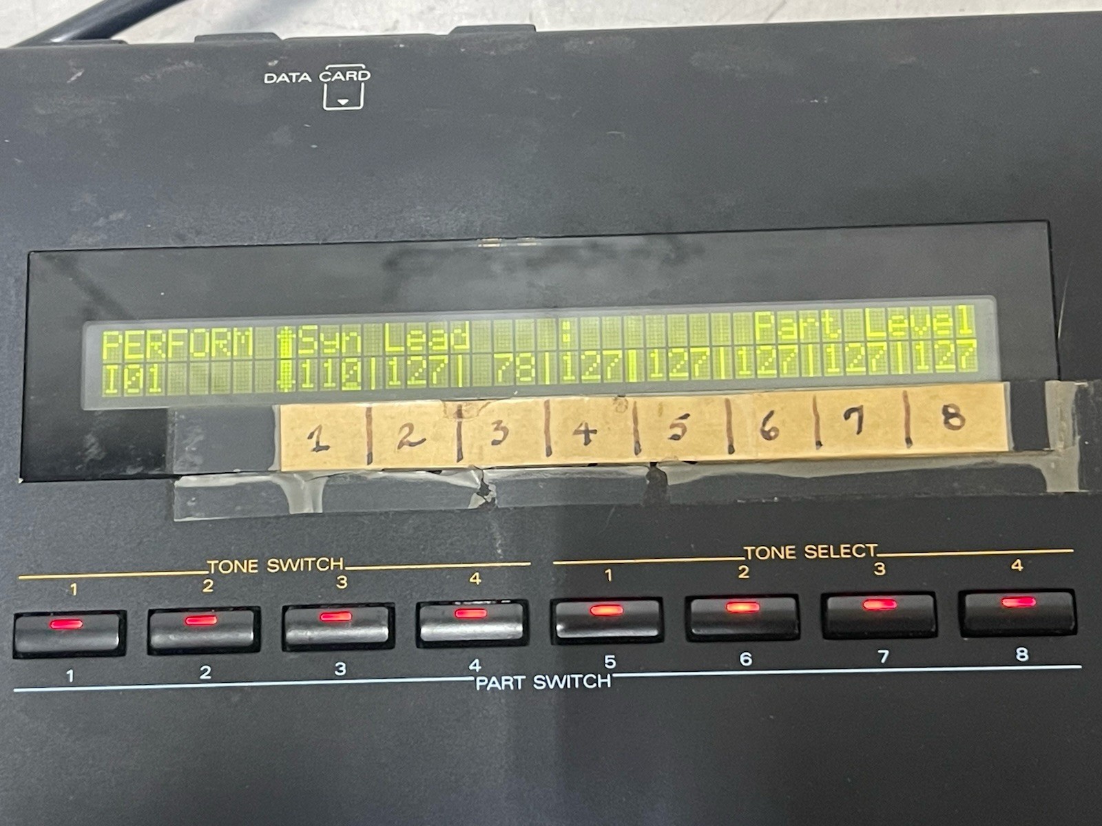 Roland JV 80 MULTI TIMBRAL SYNTHESIZER JV-80 Multi Synthesizer