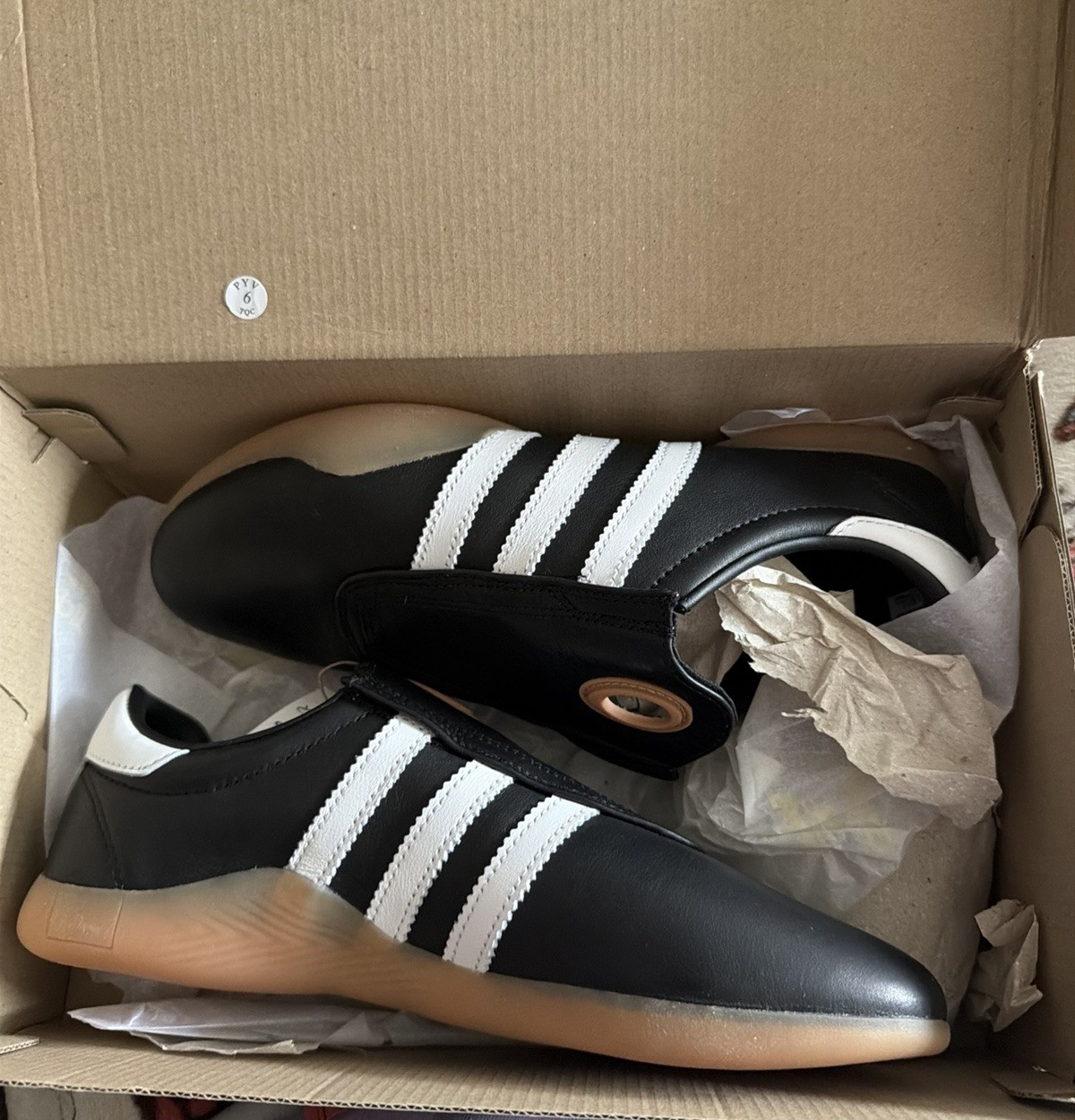 adidas Taekwondo MEI W Women's Martial Arts Shoes Black White Gum
