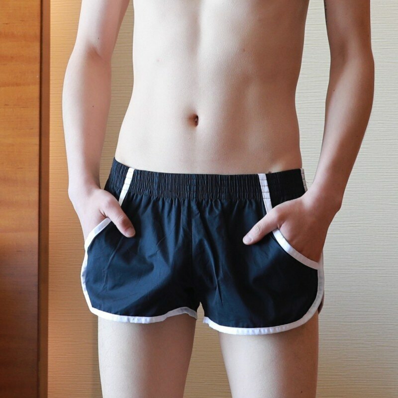 Men Underwaer Boxers Casual Shorts Pajamas Hombre Cuecas Home Clothing