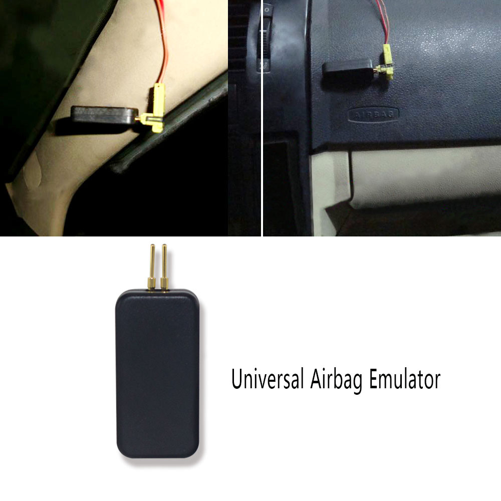 2 Pcs Car Simulator Emulator SRS Resistor Bypass Fault Finding Diagnostic Tools