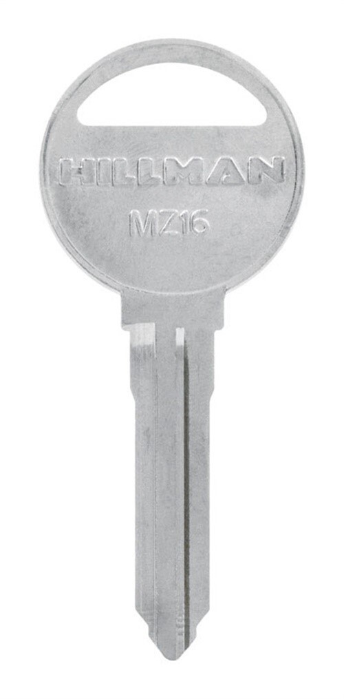 Hillman 84458 MZ16/MZ15 Automotive Double Sided Blank Key for Mazda (Pack of 10)